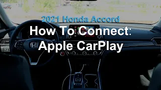 2021 Honda Accord | How to Connect to Apple CarPlay | Rairdon Automotive Group