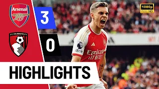 Arsenal vs Bournemouth 3-0 | All Goals & Extended Highlights | Saka, Trossard & Rice GOALS!