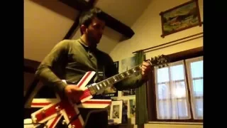 Oasis - Hey Now Cover by SanOCS1980 with new Epiphone Sheraton union Jack