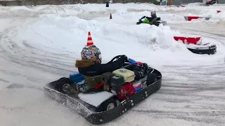 Валим боком в Perovo Karting