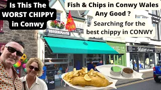 The Fisherman's Chip Shop in Conwy Wales 2nd review in Conwy