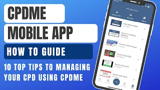 10 Top Tips to Managing your CPD using CPDme Presented by Andrew Ormerod