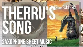 Alto Sax Sheet Music: How to play Therru's Song (Tales from Earthsea) by Tamiya Terashima