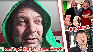 Devon' Larratt's BIG SETBACK BEFORE LEVAN REMATCH..