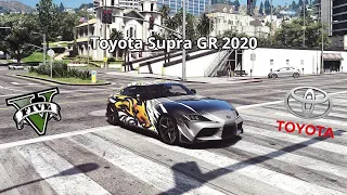 How to install Toyota Supra GR 2020 GTAV MODS