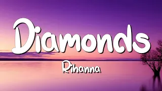 Diamonds - Rihanna (Lyrics) || Justin Bieber , Christina Perri... (MixLyrics)