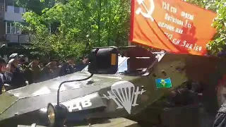 В Северной Осетии парады для ветеранов проводят у их домов