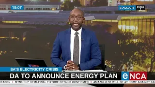 DA to announce energy plan