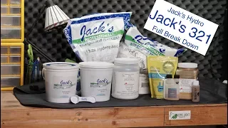 Jacks Hydro | Jacks 321 | Universal Hydroponic Nutrients