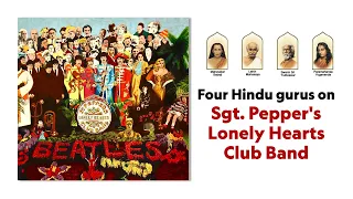 Four Hindu gurus on Sgt. Pepper's Lonely Hearts Club Band