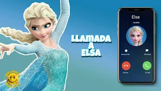 Llamada Entretenida a Elsa la Reina del Hielo🧊❄ - De tu película Frozen