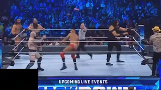 Drew McIntyre & The Viking Raiders vs Happy Corbin & Jinder Mahal & Shanky (1/2) - Smackdown 18/03