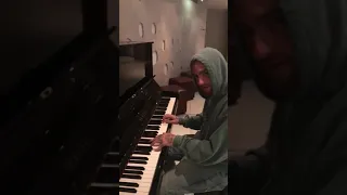 Mac Miller Playing Piano