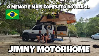 Motorhome Jimny Suzuki - o menor do Brasil e mais completo.