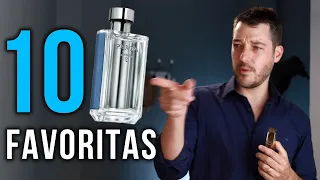 Mis 10 fragancias favoritas actualmente