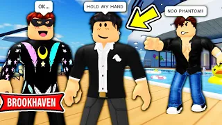 My CRUSH FINALLY Took  ME on a BOAT DATE...(Roblox Brookhaven 🏡RP)