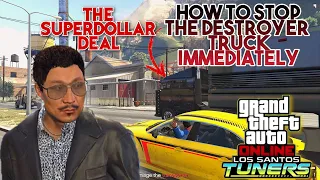 EASY WAY TO STOP TRANSPORTER/ THE SUPER DOLLAR DEAL SOLO GUIDE: GTA 5 ONLINE LOS SANTOS TUNERS