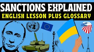 What are Sanctions? | Explained in English | Types of Sanctions | English Speaking Practice 🇺🇳 🕊