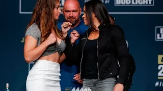 UFC 200: Miesha Tate vs. Amanda Nunes Staredown