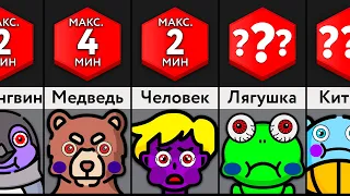 Как Долго ___ Может Не Дышать?