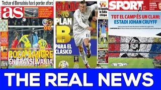 Gareth Bale is ready for Camp Nou | Roofing the Bernabéu?? | THE REAL NEWS