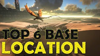 Top 6 area base location PVP ARK Scorched