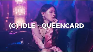 (G)-IDLE ((여자)아이들) - 'Queencard' | Easy Lyrics