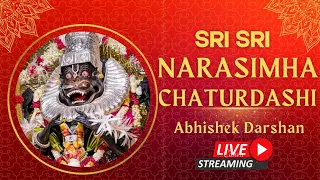 Sri Sri Narasimha Chaturdashi Abhishek Darshan Live|| ISKCON ASANSOL|| @Ytdeepsofficial