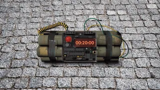 20 Minute Timer Bomb 💣 with Loud Giant Bomb Explosion 💥 | YT Timer ✅