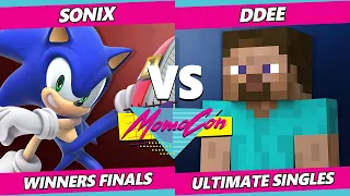 MomoCon 2023 Winners Finals - DDee (Steve) Vs. Sonix (Sonic) Smash Ultimate - SSBU