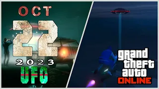 The UFO Location [October 22st] 2023 GTA 5 Online