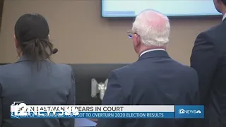 First defendant in Arizona 'fake elector scheme' arraigned