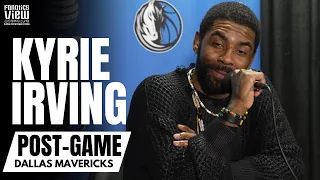 Kyrie Irving talks James Harden "What If", Russell Westbrook Respect & Luka Doncic Growing Chemistry