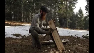 Solo Bushcraft Overnighter in the Mountains