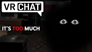 VrChat Horror Maps are too much