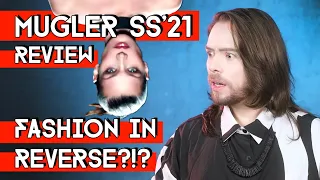 MUGLER spring summer 2021 runway fashion show review - fashion in reverse?!