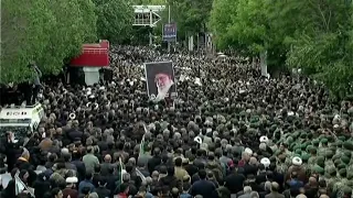Tens of thousands mourn late Iranian president Raisi | AFP