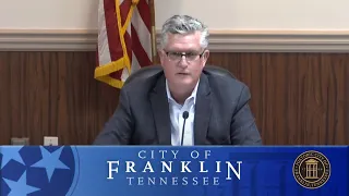 City of Franklin, Municipal Planning Commission 12-20-2018