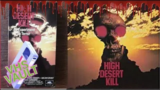 High Desert Kill (1989) VHS FULL MOVIE!!