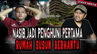 GA KEBAYANG SEREMNYA TINGGAL DIRUMAH SUSUN KOSONG,DARI PERTAMA DIBANGUN DIA UDAH TINGGAL DISINI