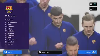 PES 2022 - FC Barcelona vs Bayern Munich | BETA Online Gameplay [4K 60FPS]