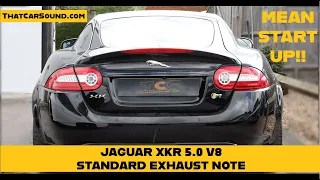 Jaguar XKR 5.0 V8 | Start & Idle | Engine Note & Exhaust Sound