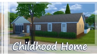 Sims 4 || Speedbuild || - My childhood home