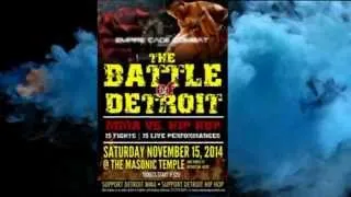 EMPIRE CAGE COMBAT PRESENTS THE BATTLE OF DETROIT MMA VS HIPHOP