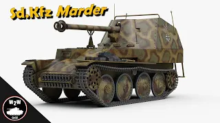 Panzerjägers tipo Marder - Segunda guerra Mundial