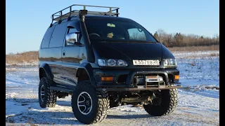 Mitsubishi Delica заказ лебёдки с интернета Electric Winch 12000lbs