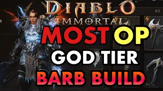 INSANE GOD TIER DAMAGE BARBARIAN BUILD! OUT DAMAGE NECROMANCER IN PVE! Diablo Immortal