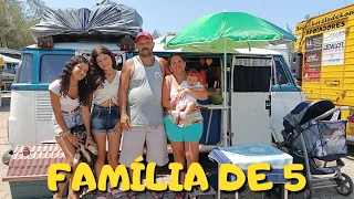 FAMÍLIA DE 5 VIVENDO EM UM KOMBI HOME @thomaiznaestrada