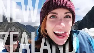 HELICOPTER TO HIKE ON A GLACIER?! New Zealand vlog || Sunday Funday