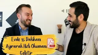 Evde 15 Dakikanı Ayırarak Hızlı Okumanı Geliştir| Mehmet Taşhanlıgil +PDF